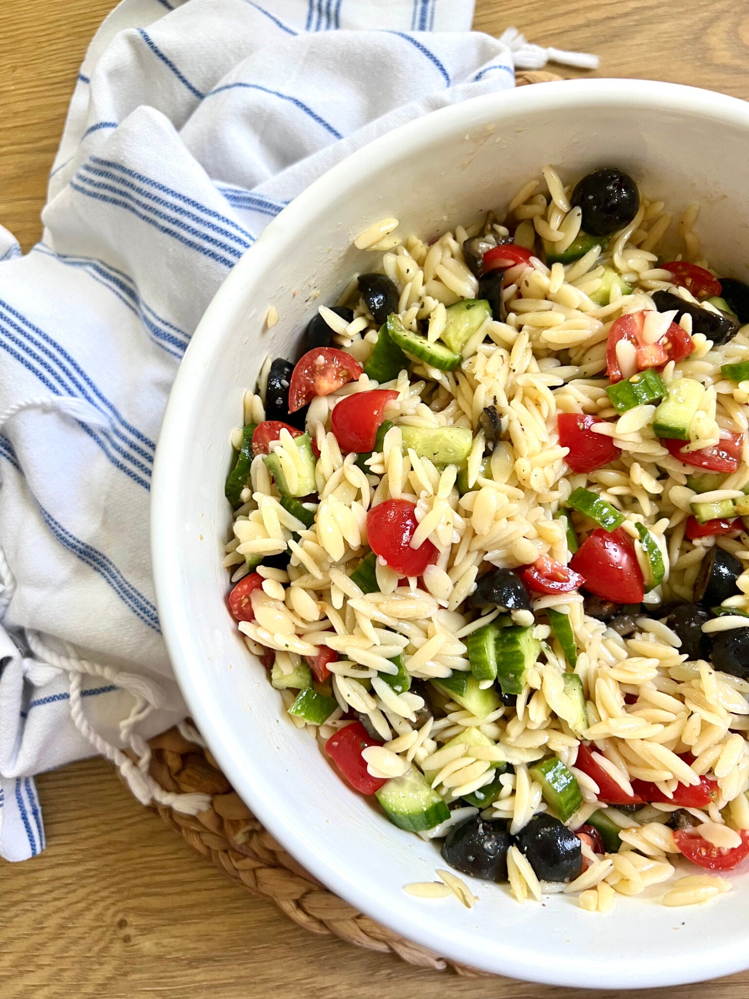 Mediterranean Orzo Salad (side)